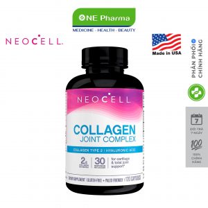 Collagen Type 2 Neocell hop 120 vien cua My ho tro xuong khop_nen
