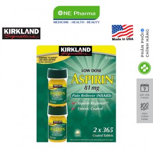 Kirkland Signature Low Dose Aspirin 81mg_nen