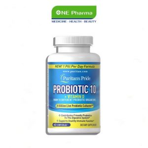 Puritan’s Pride Probiotic 10 with Vitamin D_nen