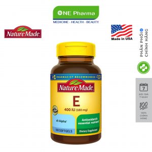 Vien uong Vitamin E Nature Made Vitamin E 400IU_nen