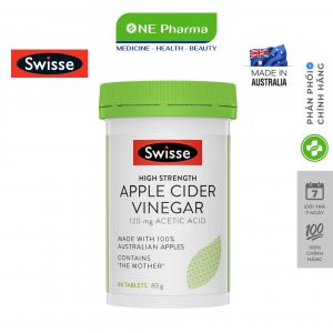 webmau16.com-vien giam tao ho tro giam can Swisse Apple Cider Vinegar 120mg, 60 vien_nen