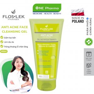 Floslek Anti Acne Face Cleansing Gel 200ml_nen