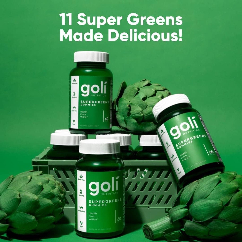 Goli Supergreens Gummies g