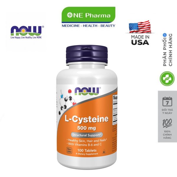 Now L-Cysteine 500mg_nen