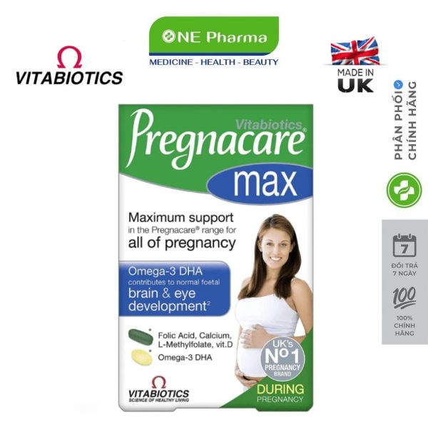 Pregnacare Max H/84V VITABIOTICS Vitamin Bổ Bầu