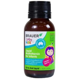 Brauer Baby & Kids Liquid Multivitamin for Infants & 45ml