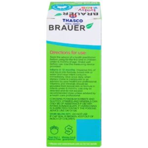 Brauer Baby & Kids Liquid Multivitamin for Infants 45ml