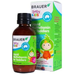 Brauer Baby Kids Liquid Multivitamin for Toddlers 100ml