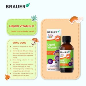 Brauer Baby & Kids Liquid Vitamin C 100ml