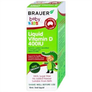 Brauer Baby Kids & Liquid Vitamin D 400 IU 10ml