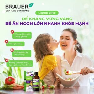 Brauer Baby Kids & Liquid Zinc 200ml