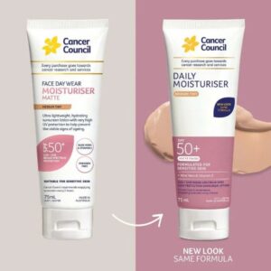 Cancer Council daily moisturiser SPF50(75ml)