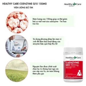 Coenzyme Q10 150Mg Healthy Care &100 Capsules