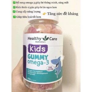 Gummy Omega 3 Úc Healthy Care & 250 viên