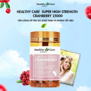 Healthy Care Cranberry 25000mg & 90 capsules