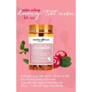 Healthy Care Cranberry 25000mg& 90 capsules