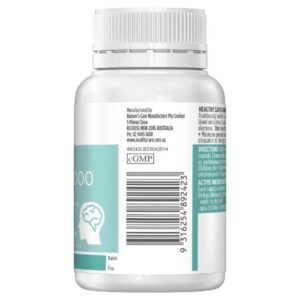 Healthy Care Ginkgo Biloba 2000mg 100 Capsules