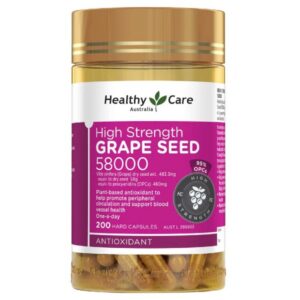 Healthy Care Grape Seed 58000 (200 Viên)