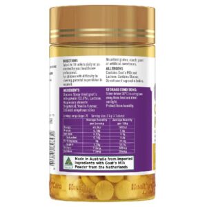 Healthy Care Kids Goat Milk Vanilla Flavour &300 Tablets