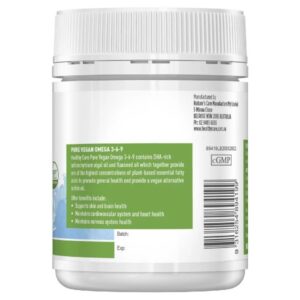 Healthy Care Pure Vegan Omega 3-6-9 60 Capsules