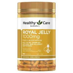 Healthy Care Royal Jelly 1000mg 365 Capsules