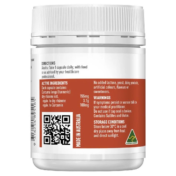 Healthy Care Turmeric 3100mg 100Capsules