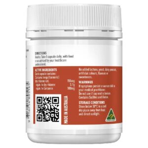 Healthy Care Turmeric 3100mg &100Capsules