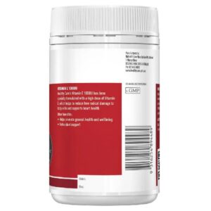 Healthy Care Vitamin E 1000IU 120 Capsules