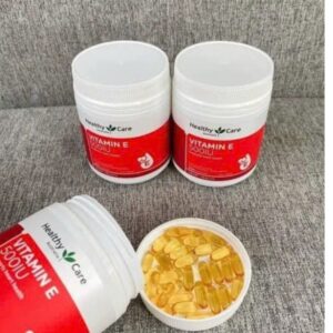 Healthy Care Vitamin E 500IU & 200 Capsules