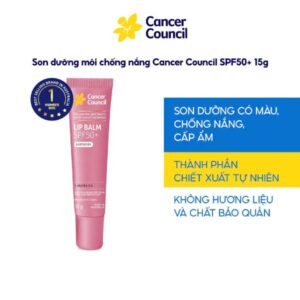 Raspberry Cancer Council SPF50+ 15g