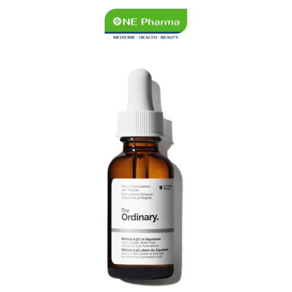 Serum The Ordinary Retinol 0.2% Retinol 0.5% Retinol 1% in Squalane&30ml