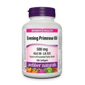 Tinh dầu hoa anh thảo Webber Naturals Evening Primrose Oil - 500mg