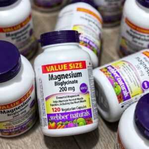 Viên Webber Naturals Magie Bisglycinate 200mg &120 viên