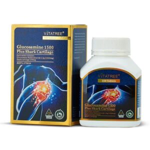 Viên bổ khớp Vitatree Glucosamine 1500 plus Shark Cartilage 100 viên
