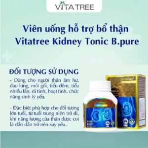 Viên bổ thận Vitatree Kidney Tonic & 100 viên