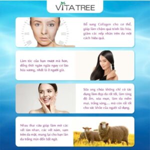 Viên uống Collagen Vitatree Marine Collagen Plus & 100 viên