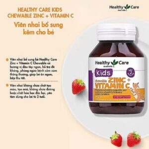 Zinc + Vitamin C Healthy Care 60 Viên