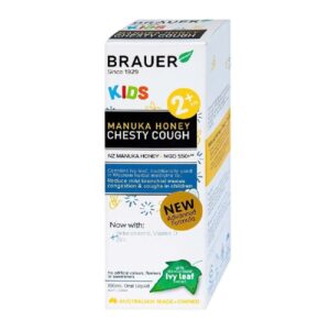 brauer kids manuka honey chesty cough 100ml