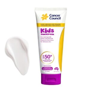 cancer council kids & sunscreen SPF50+ (110ml)