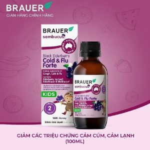 BLACK KIDS SAMBUCUS ELDERBERRY COLD & FLU FORTE