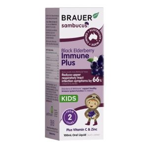 Black Kids elderberry immune plus