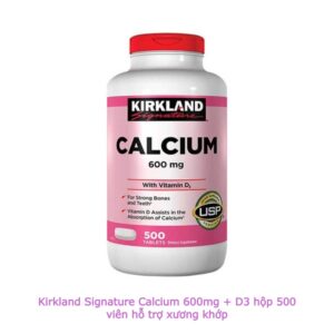 Kirkland Signature Calcium 600mg + D3