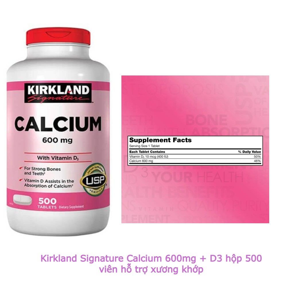 Kirkland Signature Calcium + D3