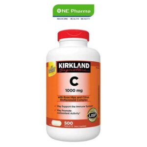 Viên uống Vitamin C Kirkland Signature 1000mg 500 viên