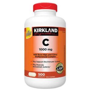 Viên uống Vitamin C Kirkland Signature 1000mg - 500 viên
