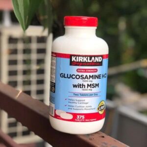Viên uống bổ khớp Kirkland Signature Glucosamine HCL & MSM - 1500mg