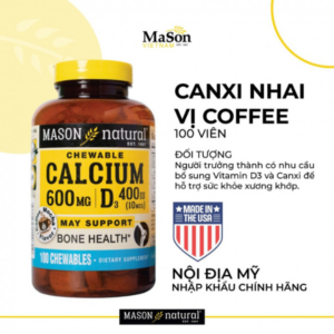 Mason Natural Calcium Citrate D3 bo-sung canxi huu co cho co the