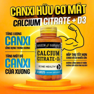 Mason Natural Calcium Citrate D3