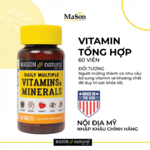 Mason Natural Daily Multiple Vitamins With Minerals