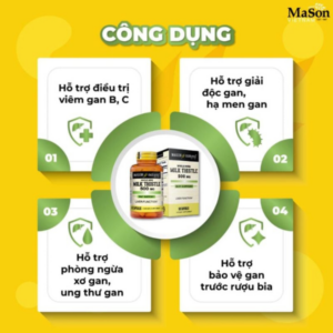 Mason Natural Milk Thistle 500mg